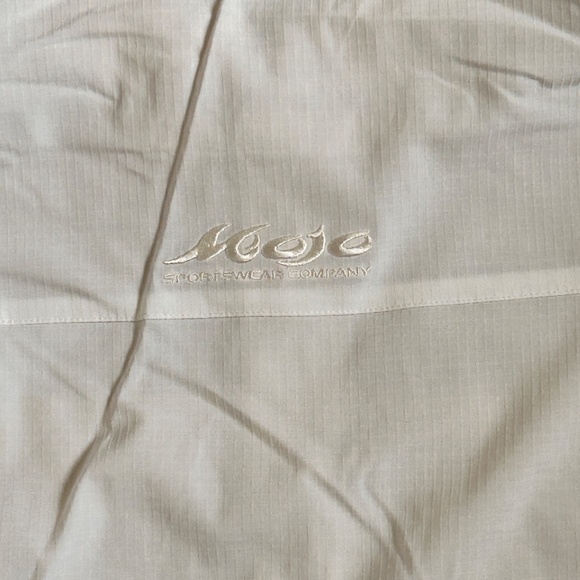 Share  Mojo Sportswear Co Men's Long Sleeve white Shirt Summer Lightweight - Picture 7 of 9